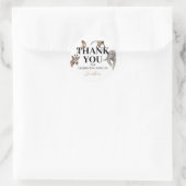 野生の一匹のサファリ動物ありがとう ラウンドシール (バッグ)