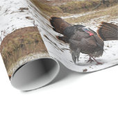 野生の七面鳥が彼らの物 ラッピングペーパー (ロールコーナー)