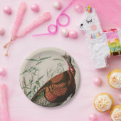 野生の七面鳥のアメリカオードボンプリント ペーパープレート (パーティー)