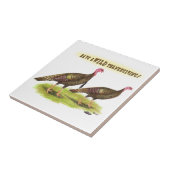 野生の七面鳥の感謝祭 タイル (側面)