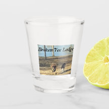 野生の七面鳥ショットグラス