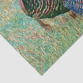 野生の七面鳥モザイクパターンプリントデコページ 薄葉紙 (詳細)