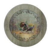 野生の七面鳥 カッティングボード (正面)