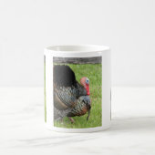 野生の七面鳥 コーヒーマグカップ (中央)