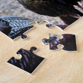 野生の七面鳥 ジグソーパズル (側面)