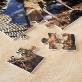 野生の七面鳥 ジグソーパズル (側面)