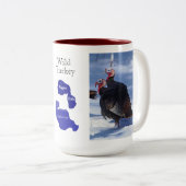 野生の七面鳥 ツートーンマグカップ (正面右)