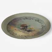 野生の七面鳥 ペーパープレート (アングル)