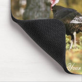 野生の七面鳥 マウスパッド (コーナー)