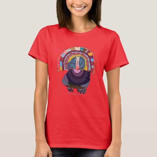 野生の七面鳥 Tシャツ (正面)