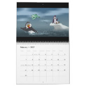 野生の世界2010年 カレンダー (2月 2027)