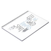 野生の乱闘が始まる - 青 ノートブック (左側)