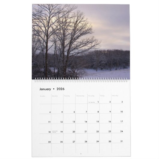 野生の事のカレンダーの2012年の平和 カレンダー (1月 2026)