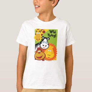 野生の事-ワイシャツ-乗組員 Tシャツ
