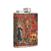 野生の人々の鹿狩り、動物、赤フローラ フラスク (右)