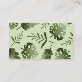 野生の人がサファリのおむつラッフルに行く エンクロージャーカード (裏面)