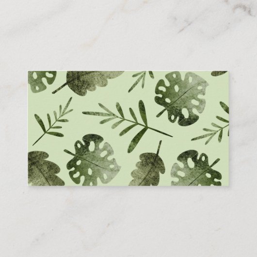 野生の人がサファリのおむつラッフルに行く エンクロージャーカード (裏面)