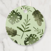 野生の人がサファリの赤ちゃんシャワーを途中にある フェイバータグ (裏面)