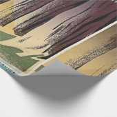 野生の人生の国立公園すべての生命を維持します ラッピングペーパー (角)