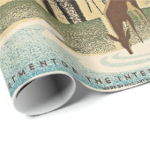 野生の人生の国立公園すべての生命を維持します ラッピングペーパー (ロールコーナー)