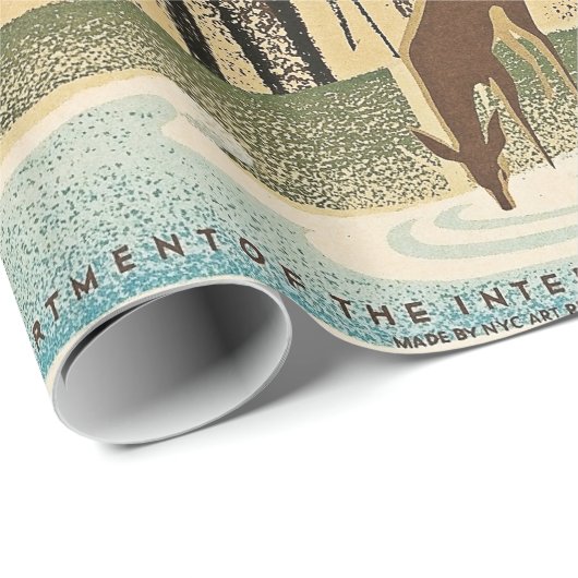 野生の人生の国立公園すべての生命を維持します ラッピングペーパー (ロールコーナー)