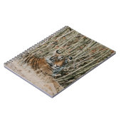 野生の休息の虎 ノートブック (左側)