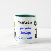 野生の側面のポット マグカップ (中央)