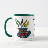 野生の側面のポット マグカップ (左)