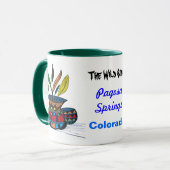 野生の側面のポット マグカップ (正面左)