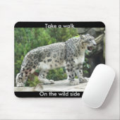 野生の側面のマウスパッドの歩行を話して下さい マウスパッド (マウス)
