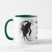 野生の側面のマスク マグカップ (左)