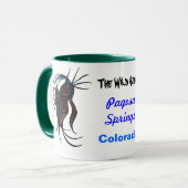 野生の側面のマスク マグカップ (正面左)