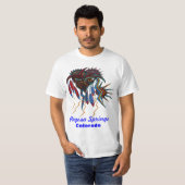 野生の側面の戦士 Tシャツ (正面フル)