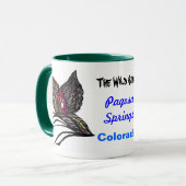 野生の側面の蝶 マグカップ (正面左)