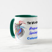 野生の側面の鳥 マグカップ (正面左)