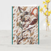 野生の側面 カード (黄色い花)