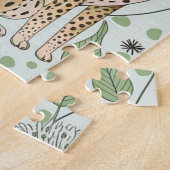 野生の優雅 ジグソーパズル (側面)
