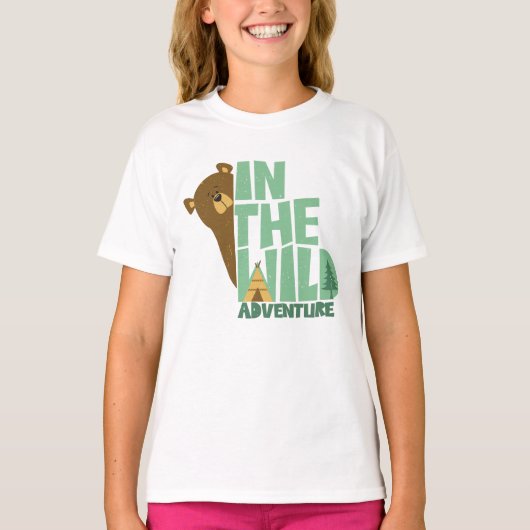 野生の冒険の中で Tシャツ (正面)