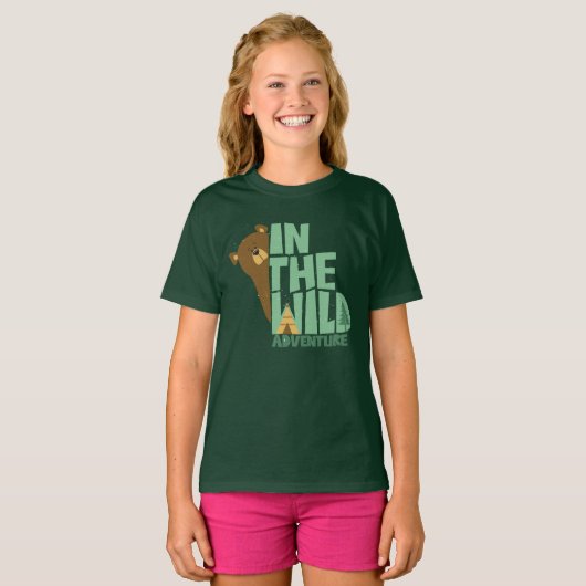 野生の冒険の中で Tシャツ (正面フル)