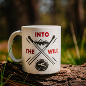 野生の冒険の荒野の生存に コーヒーマグカップ