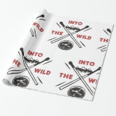 野生の冒険の荒野の生存に ラッピングペーパー (アンロールド)