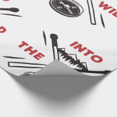 野生の冒険の荒野の生存に ラッピングペーパー