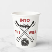 野生の冒険の荒野の生存に 紙コップ (正面)