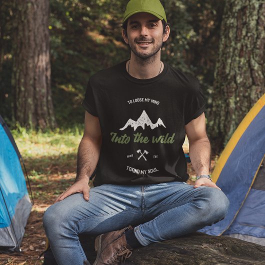 野生の冒険愛好家に Tシャツ