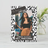 野生の写真の卒業発表 案内状 (スタンド正面)