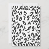 野生の写真の卒業発表 案内状 (裏面)