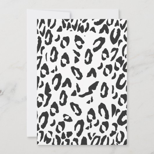 野生の写真の卒業発表 案内状 (裏面)