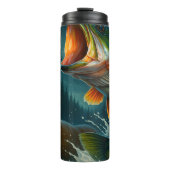 野生の出会い、水と森 タンブラー (正面)