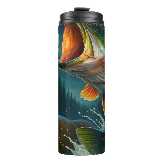 野生の出会い、水と森 タンブラー (正面)