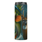 野生の出会い、水と森 タンブラー (裏面)